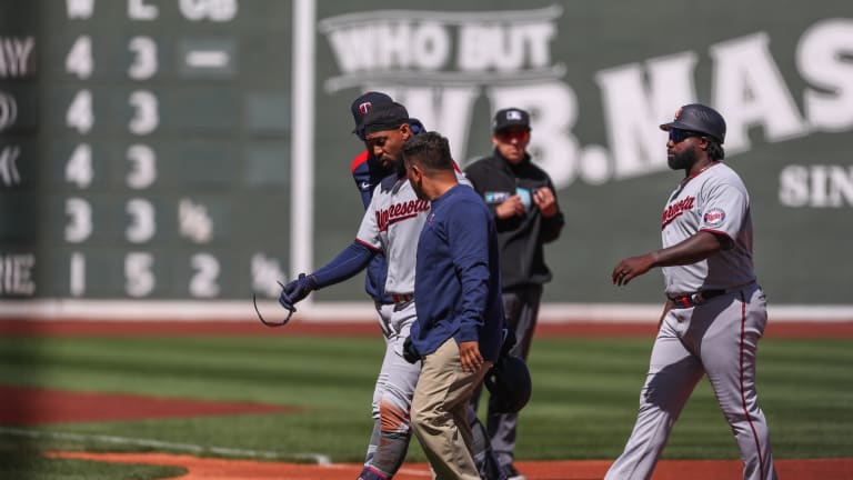 Minnesota Twins overcome Byron Buxton injury in series opener against Boston Red Sox at Fenway Park