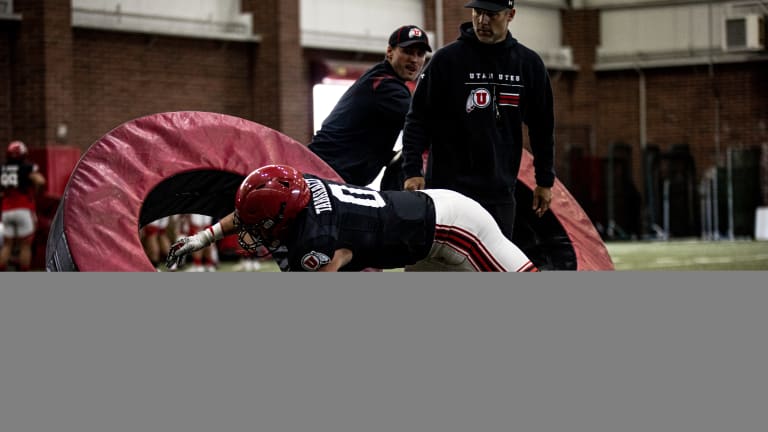 What linebackers coach Colton Swan said during week five of Utah's spring camp