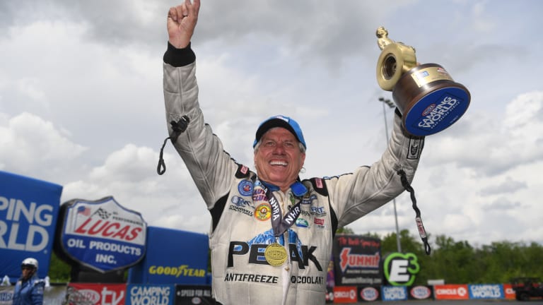 NHRA: John Force earns 155th career win; Salinas, Johnson also score at Four-Wide Nationals