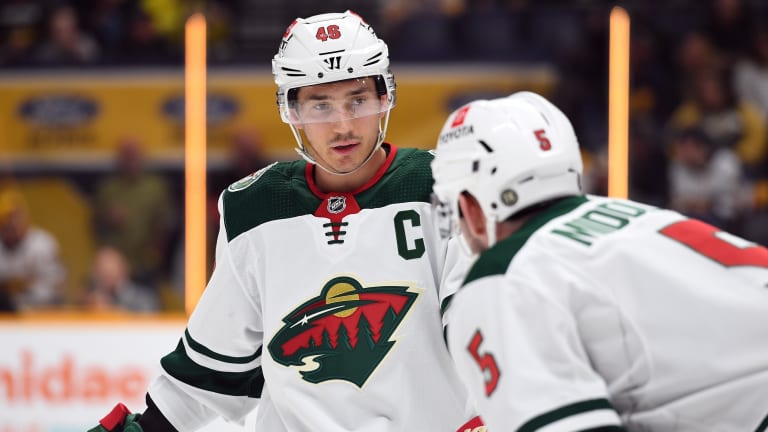 Jared Spurgeon in trouble after vicious cross-check against Blues? - Sports Illustrated Minnesota Sports, News, Analysis, and More