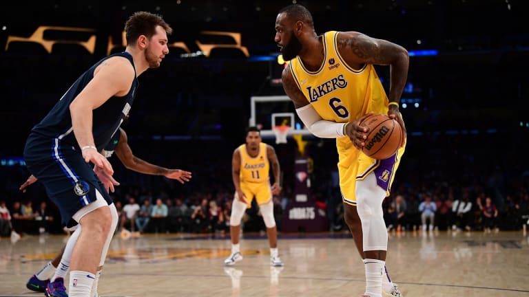 Lakers: Mavericks Superstar Luka Doncic Nears Impressive LeBron James Record