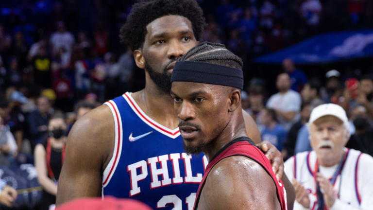 Embiid Causes Sixers Fans to Panic During Heat vs. Celtics Game