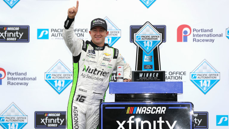 Worst to First: Allmendinger overcomes several missteps to win Xfinity race at Portland