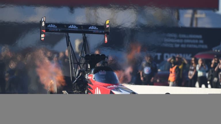 NHRA: Check out this wild video -- Doug Kalitta's Top Fuel engine BLOWS UP! at Epping