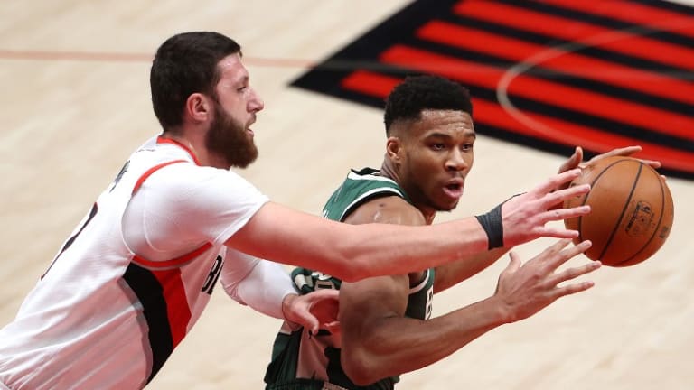 Blazers' Streak Ends With Loss To Bucks And Dominant Giannis Antetokounmpo