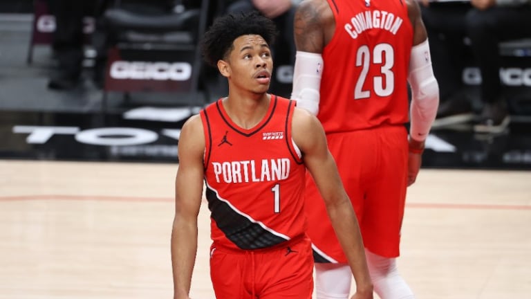 Anfernee Simons Played the Best Defense of his Career Against the Spurs