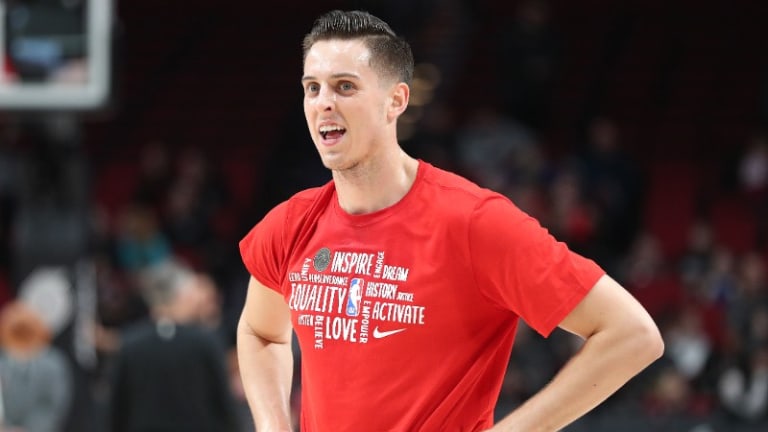 Zach Collins Could Be Back For Playoffs, But Won't Rush Return
