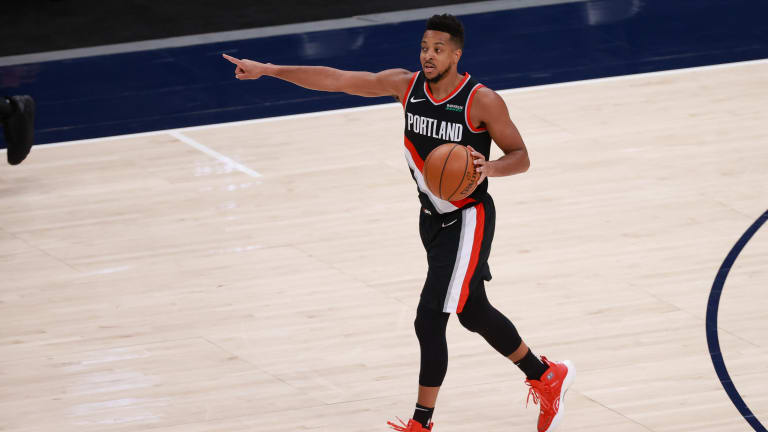 Report: Trail Blazers 'Not Actively Shopping' CJ McCollum