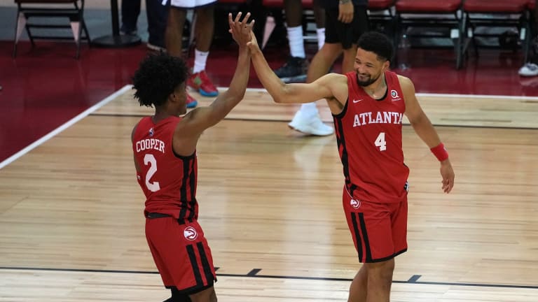 Watch This Player On The Atlanta Hawks Hit A Buzzer-Beater To Beat The Indiana Pacers