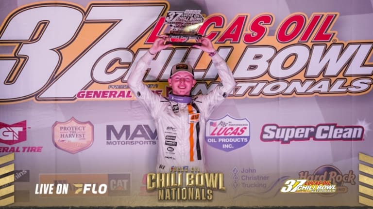 After 3 close finishes, Cannon McIntosh hopes to become youngest Chili Bowl winner ever