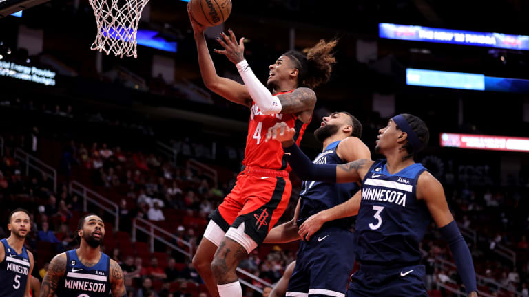 Rockets end 13-game losing streak against the hapless Timberwolves
