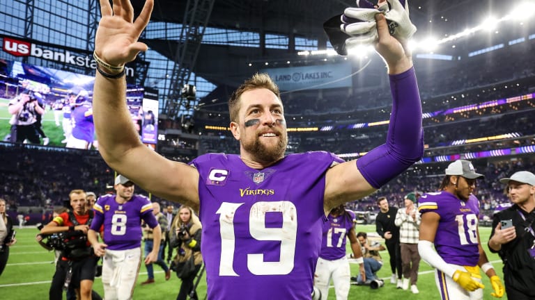 Adam Thielen is joining the Carolina Panthers