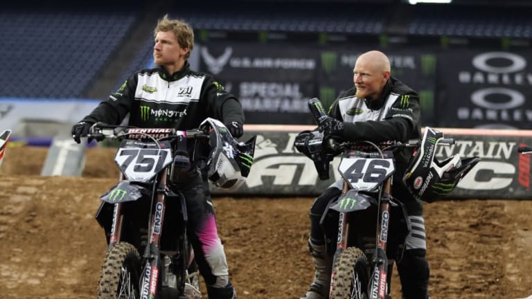 Hill brothers riding high after earning top Supercross major achievement since 1974