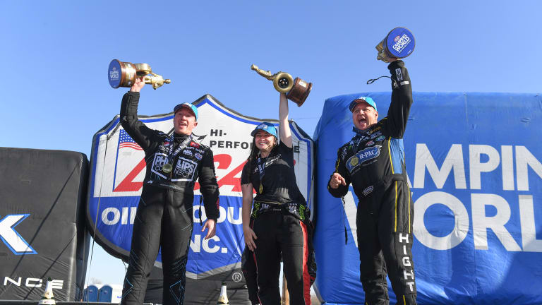 NHRA: What a Phoenix finale! Ashley, Hight, Caruso earn wins in front of sellout crowd