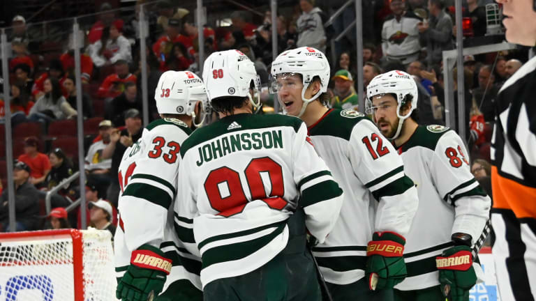 Marcus Johansson scores twice in late comeback win for shorthanded Wild