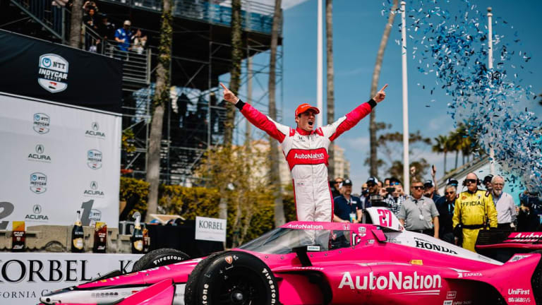 Kyle Kirkwood passes his audition en route to IndyCar stardom with Long Beach win
