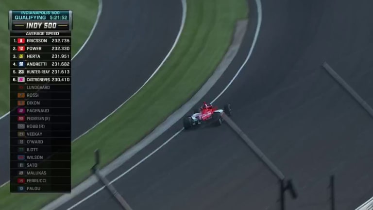 You want VIDEOS? We've got plenty from Indy 500 qualifying, NHRA and NASCAR