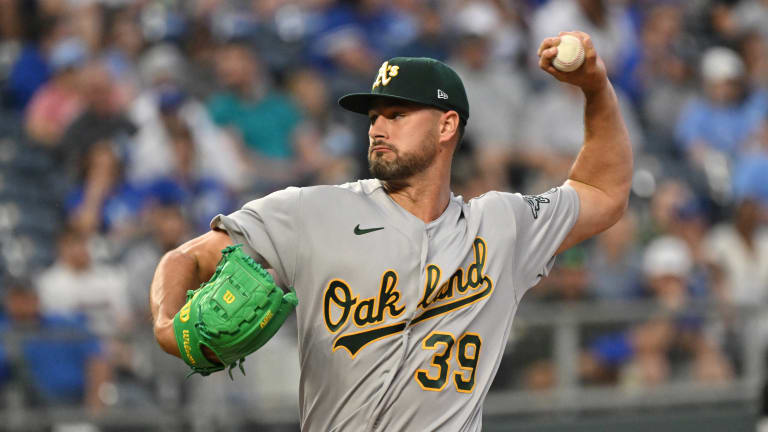 A's Option Kyle Muller to Triple-A, Reinstate Trevor May