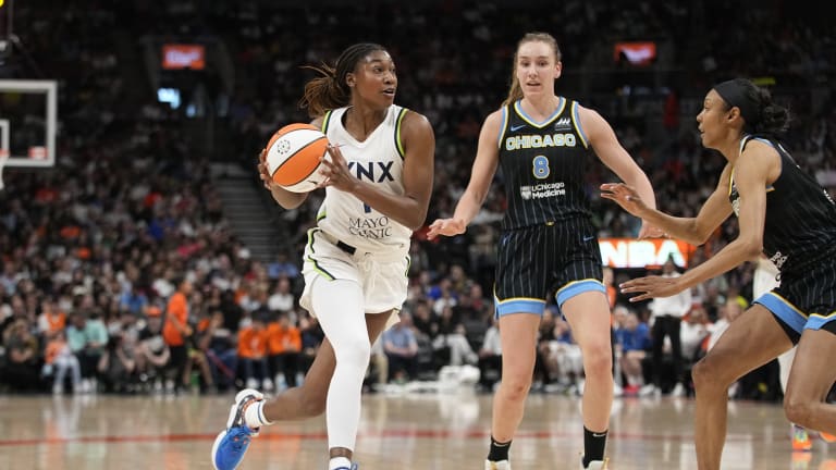 Lynx's top pick Diamond Miller to miss time with ankle injury