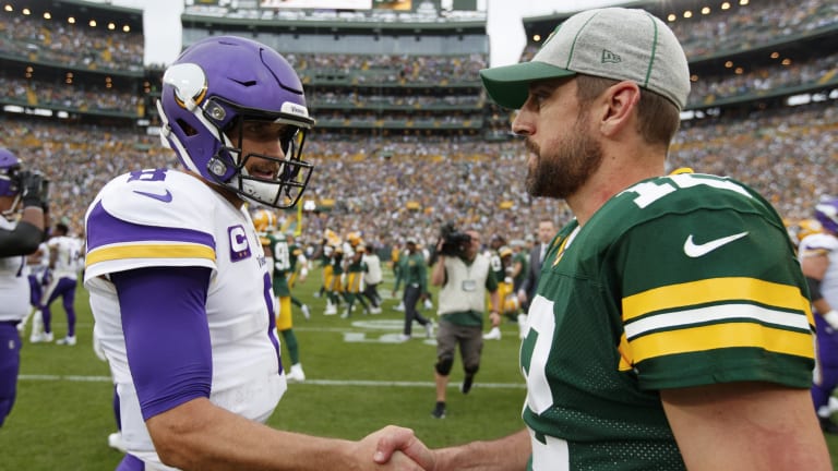 On the Vikings' schedule, how often is Kirk Cousins the better QB?