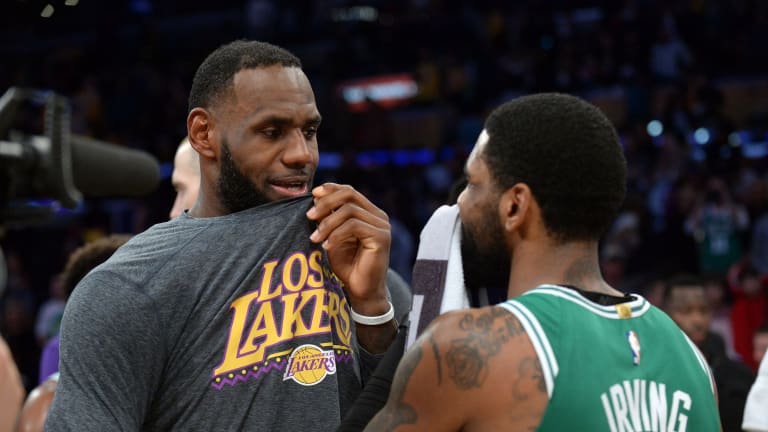 Lakers: LeBron James and Kyrie Irving Have Been In 'Contact' About LA Reunion