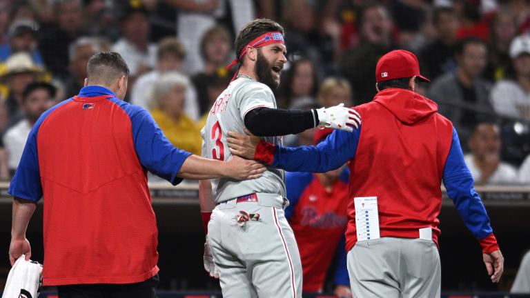 Bryce Harper Fractures Left Thumb, Out Indefinitely