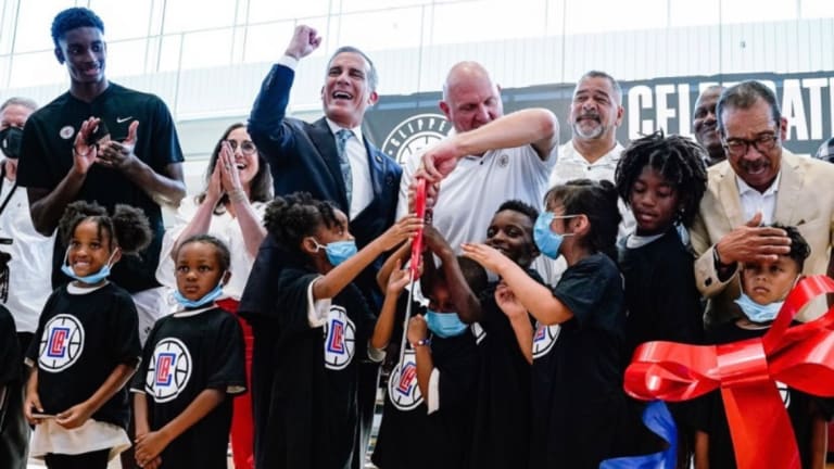 Steve Ballmer and LA Clippers Complete Community Courts Effort