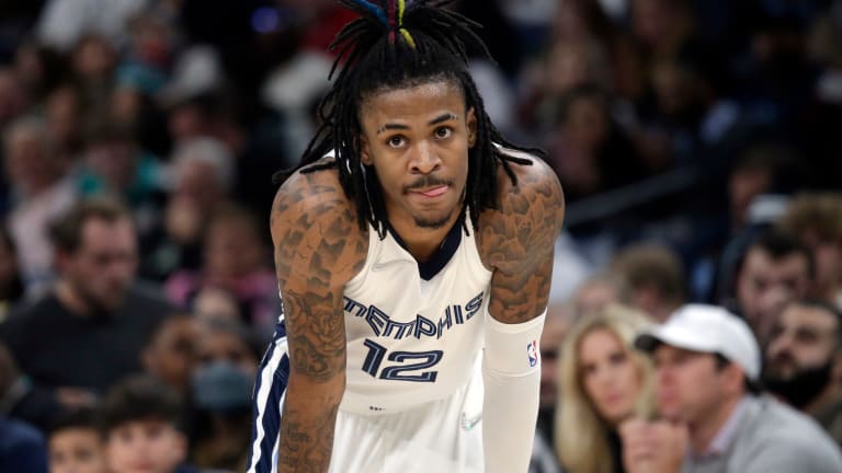 Ja Morant Tweets Viral Photo After Re-Signing With Memphis Grizzlies