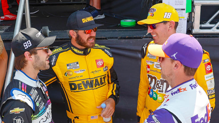 When NASCAR gave DQs to Hamlin and Busch, they weren't passes to Dairy Queen (see video)