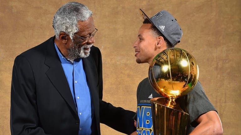 Steph Curry Reacts to Bill Russell's Passing