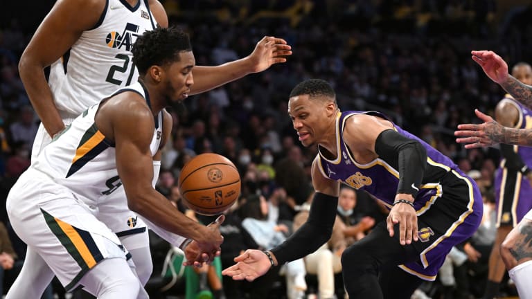 Lakers Explored Blockbuster Russell Westbrook-Donovan Mitchell Three-Team Trade