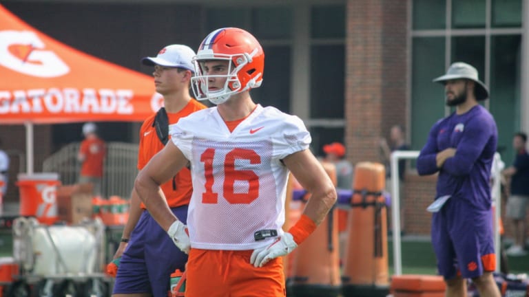 Swinney Excited to Coach Clemson WR Will Taylor