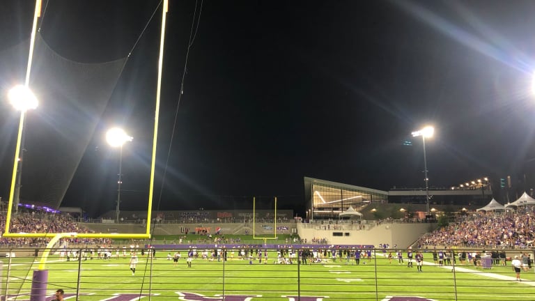 At night practice, Vikings fans got a glimpse of a work in progress