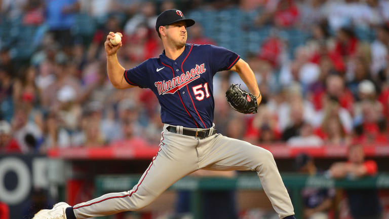Tyler Mahle shuts down Angels, earns 1st win with Twins