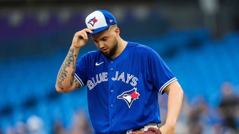 Blue Jays' Manoah Scratched From Start Due to Illness