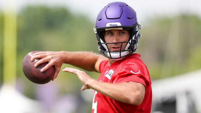Vikings offense has its moments in joint practice with 49ers