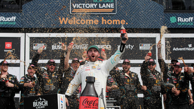 Austin Dillon channels Dale Earnhardt with gutsy move to win at Daytona and make the playoffs