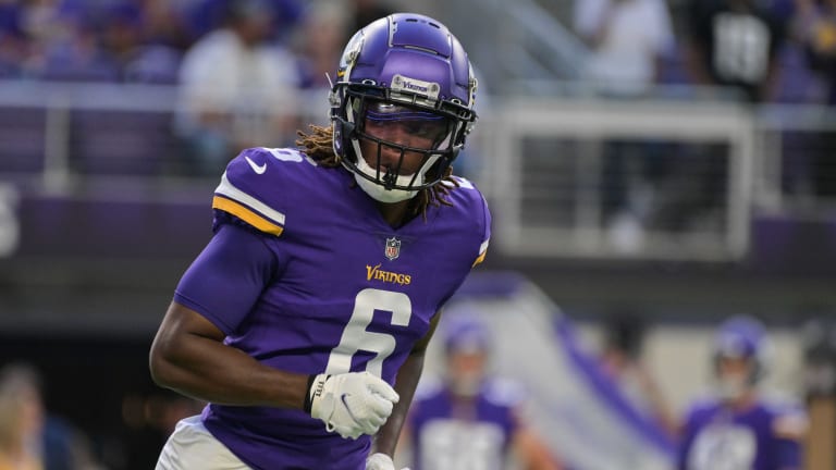 Vikings first-round pick Lewis Cine questionable vs. Packers