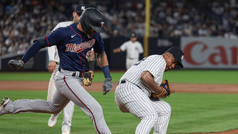 Yankees baffled by umps', replay crew's critical decision in Twins win