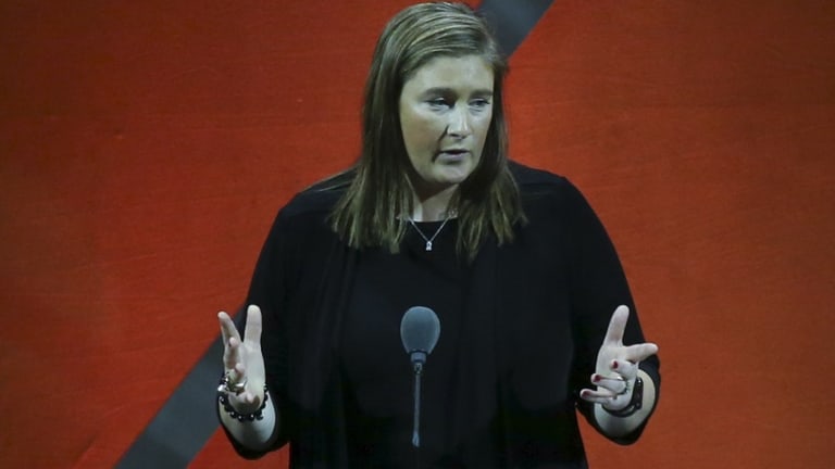 Here's what Lindsay Whalen said in her Basketball Hall of Fame speech