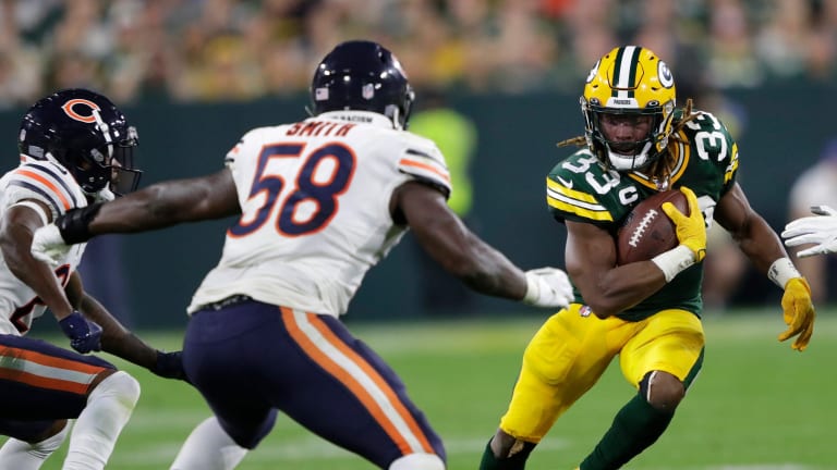 Packers Ground Game Tramples Bears