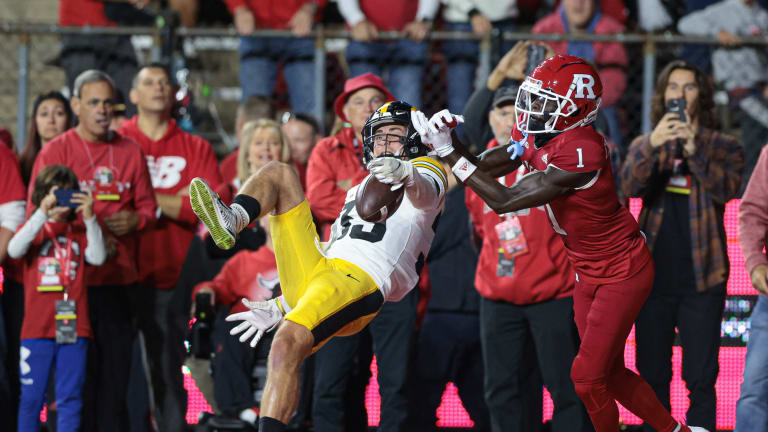 Iowa D Turns Out Lights on Scarlet Knights
