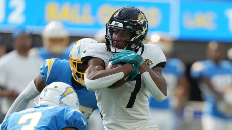 Jaguars vs. Eagles: Zay Jones Misses Thursday Practice With an Ankle Injury