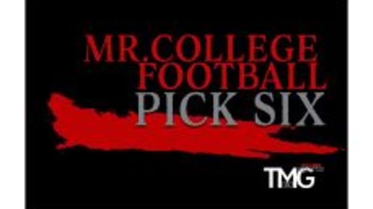 Mr. CFB Pick Six: Week 11