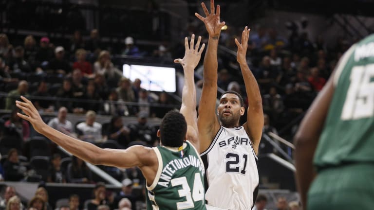 Giannis Antetokounmpo's Quote About Tim Duncan Is Going Viral