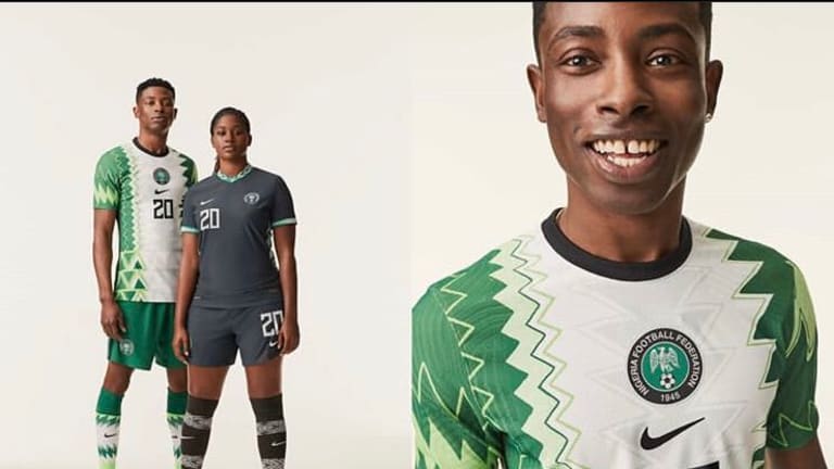Nigeria presentó su nuevo uniforme y nos volvió a impactar
