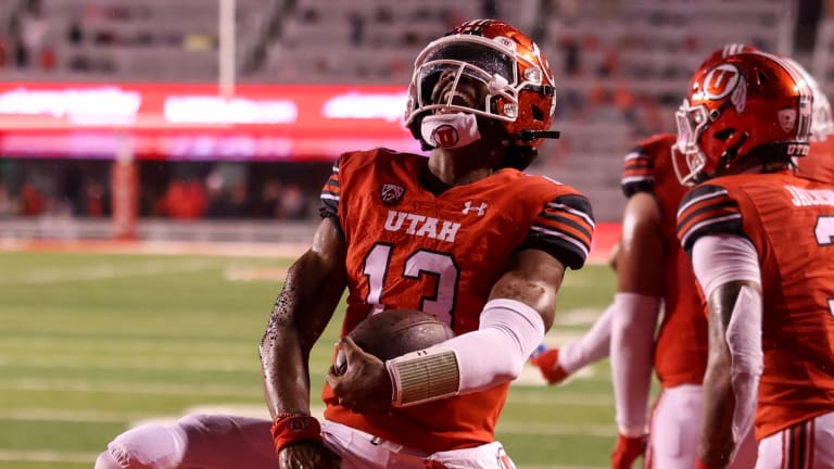 Watch: Utah quarterback Nate Johnson can run fast, really fast