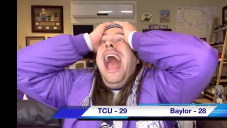TCU Fans During the 2022 Baylor Game (Feat. Baylor Fans)