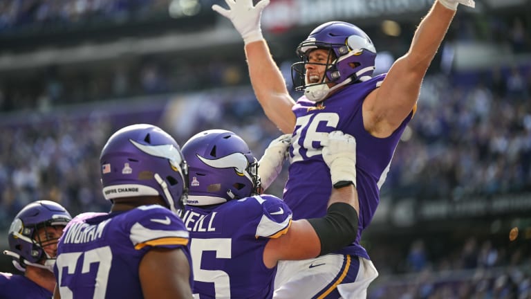 Do the Vikings have the best tight end corps in the NFL?