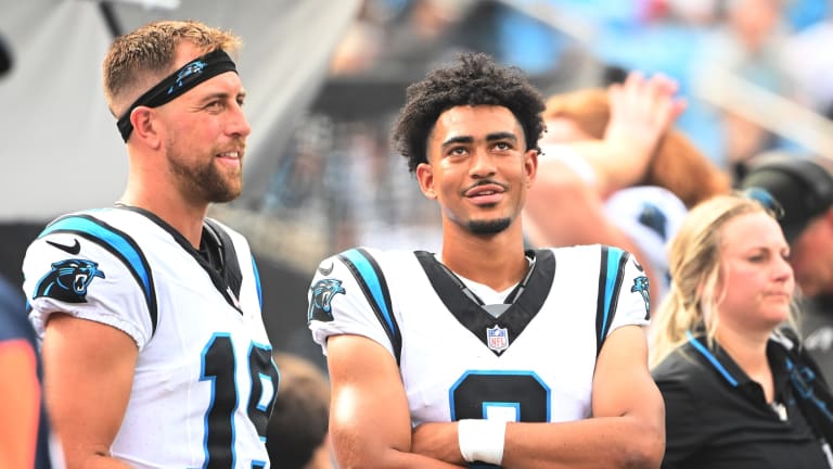 Watch: Adam Thielen makes his preseason debut with Panthers